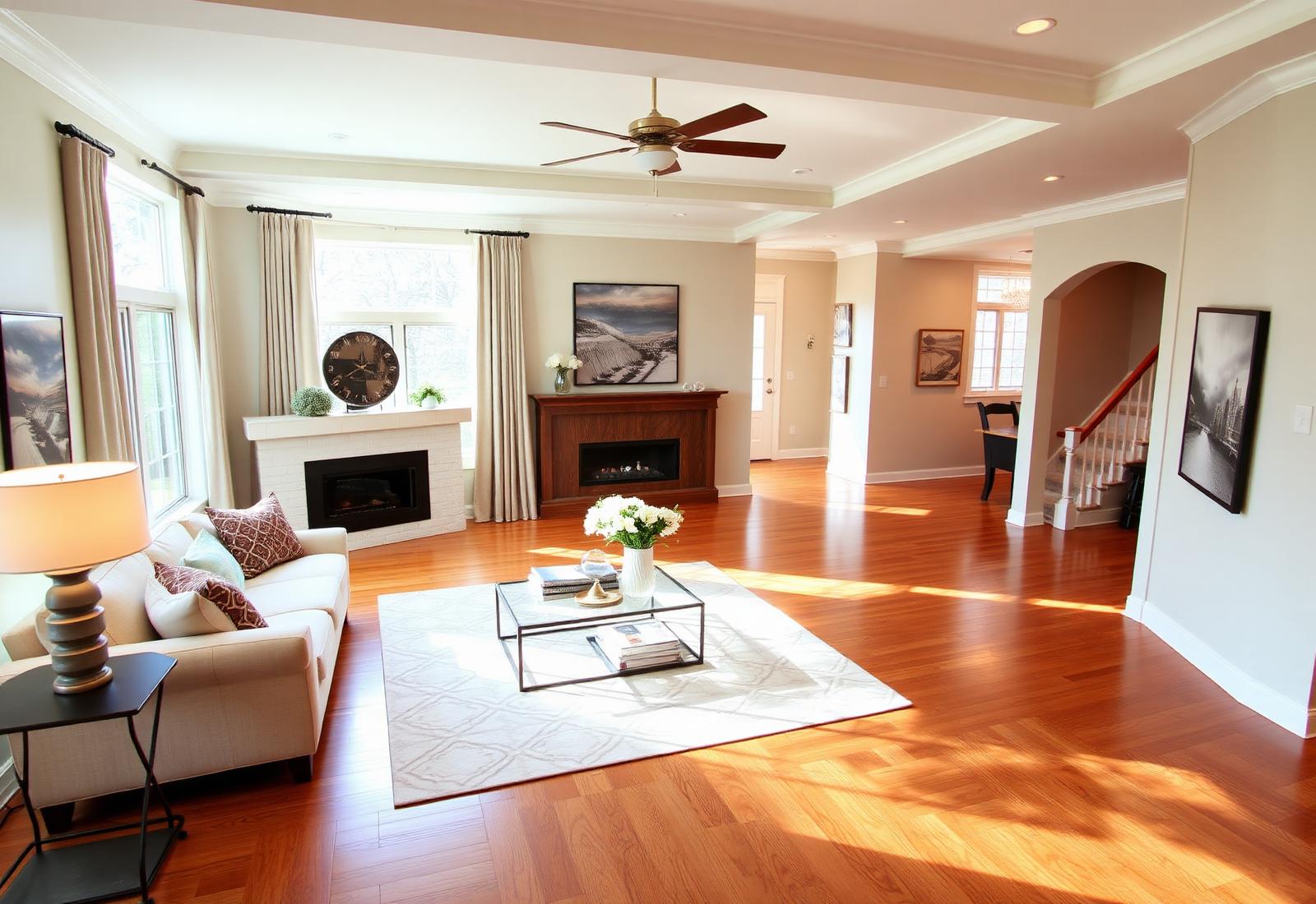 Beautifully remodeled Maryland home interior