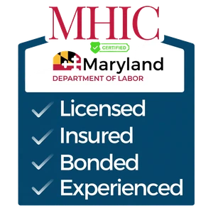 MHIC Licensed, Insured, Bonded, Experienced